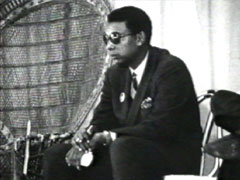 Stokeley at a Free Huey Rally