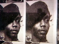 Poster of Bobby Hutton after he was murdered