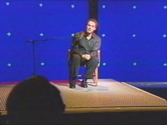 Roger placed against the blue screen