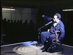 Roger caught in the web